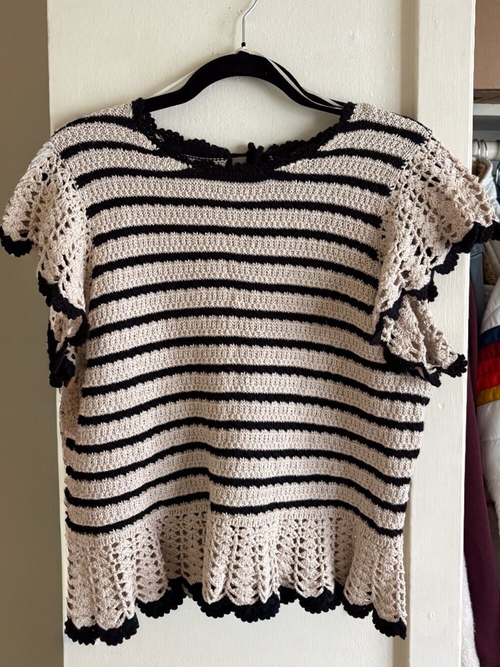 Rails SF Boutique Striped Pendulum Top